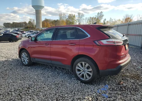 2021 Ford Edge Titanium from USA, damaged, VIN 2FMPK4K90MBA27288